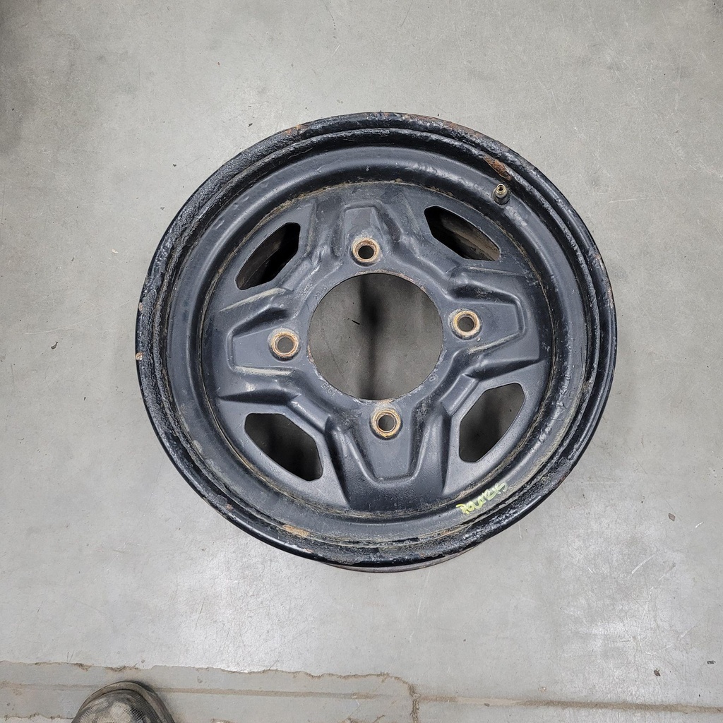 (new ref. 1525358-067) weld-rim,rear,14x8,blk