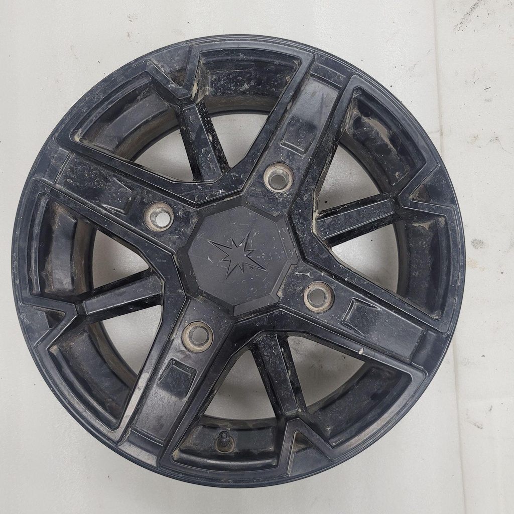 FRONT WHEEL 14 X 5IN, MATTE BLA