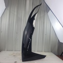 hood w/decals - left - black (inc. 2-5)