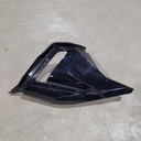 Deep Black, LH Side Bottom Pan Panel Deep Black Foot Panel Closed With Large Hole Models