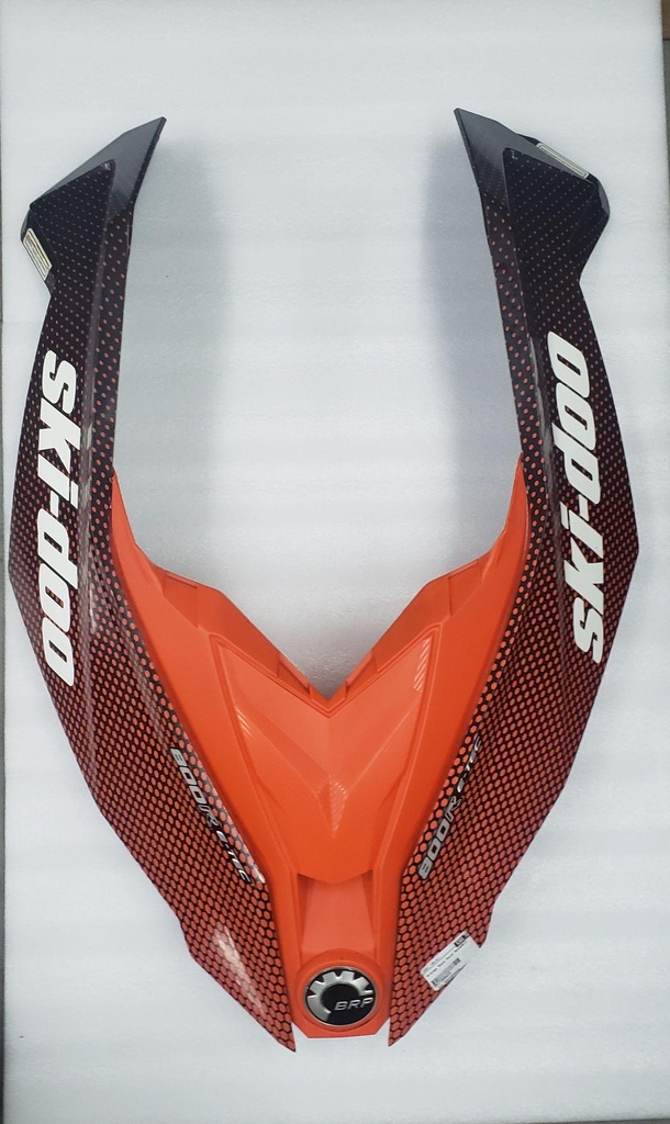 Orange Race Hood Assembly - 517305623 ski doo