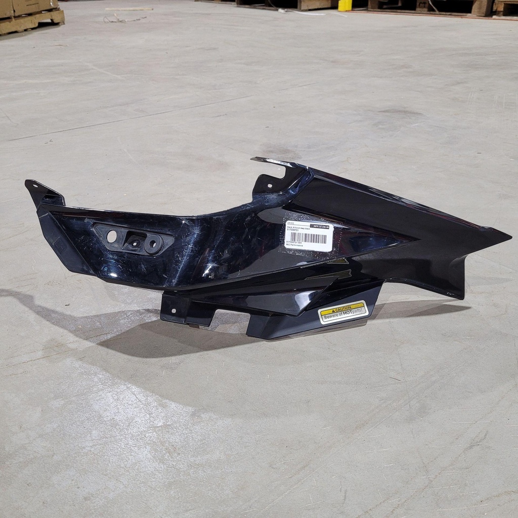 black, lh hood deep black