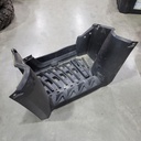 footwell, left, gloss black