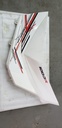 White RH Fixe Hood Model - Can-Am - 705007349
