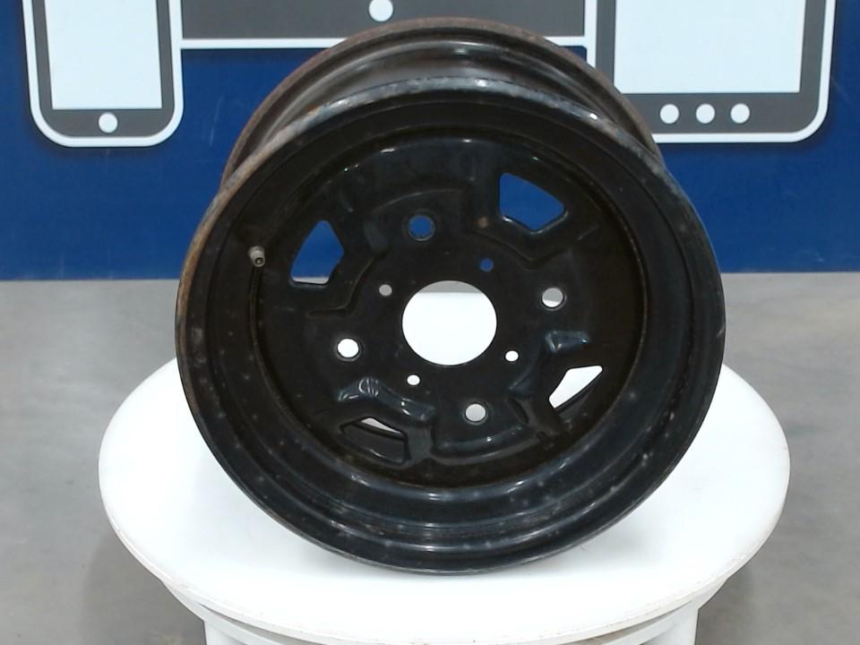 Black, 12" X 6 Rim