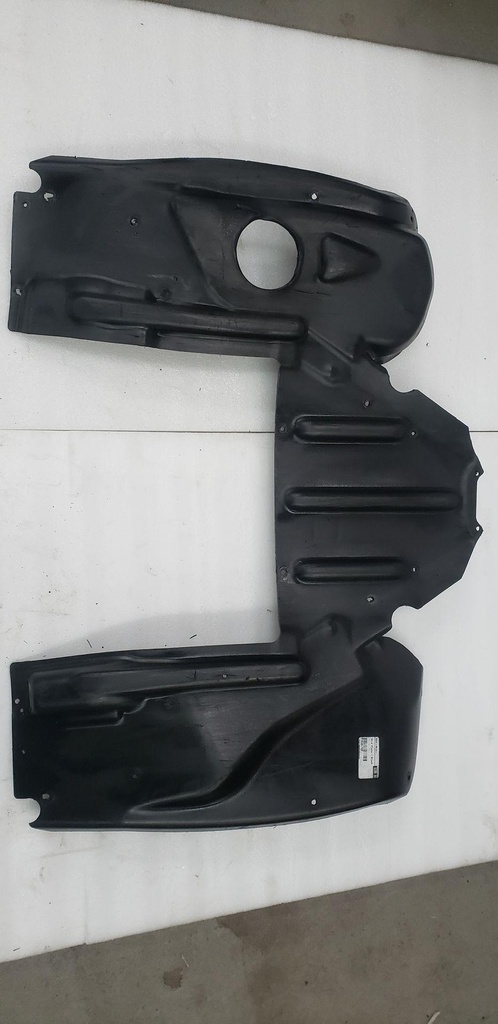 Skid Plate - Black - Arctic-Cat - 7639-720