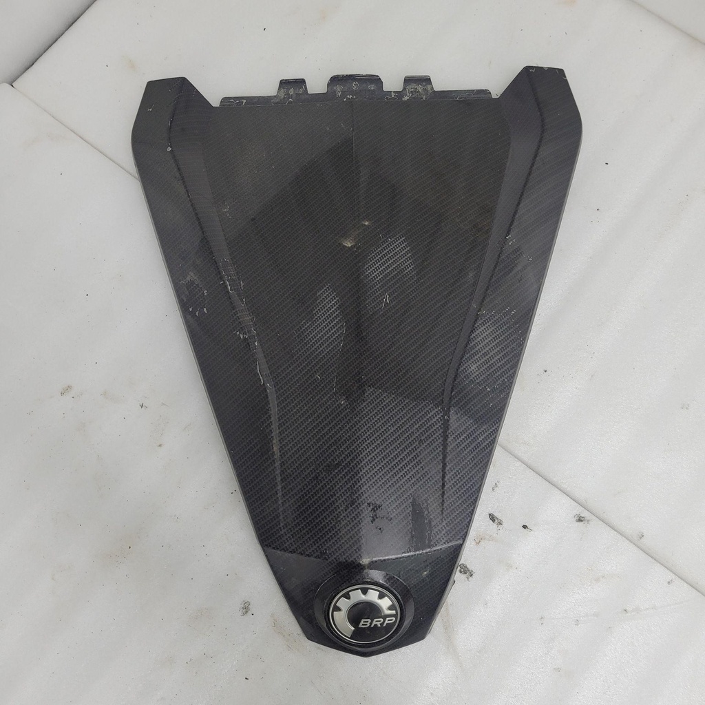 Black Carbon Fiber Removable Hood