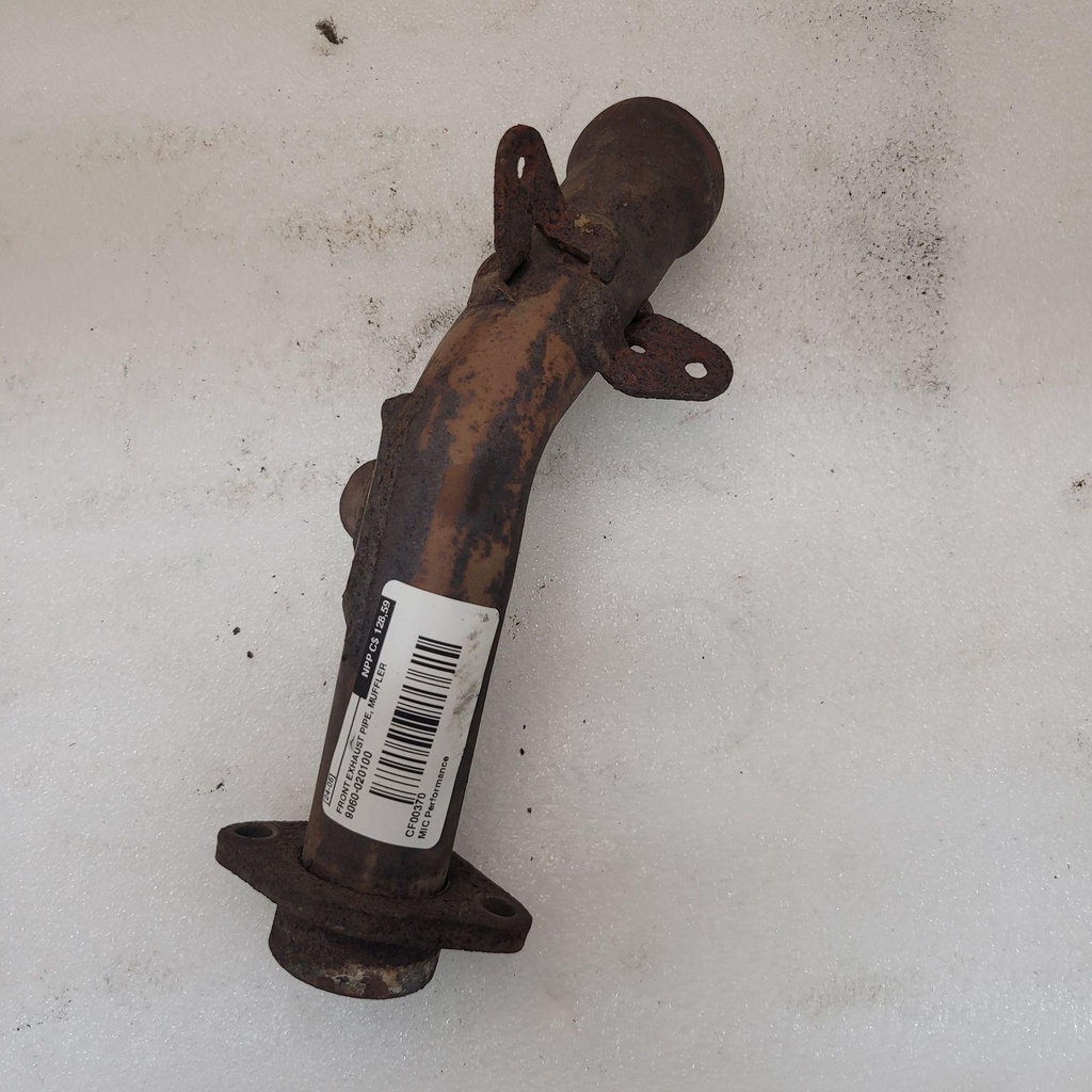 FRONT EXHAUST PIPE, MUFFLER