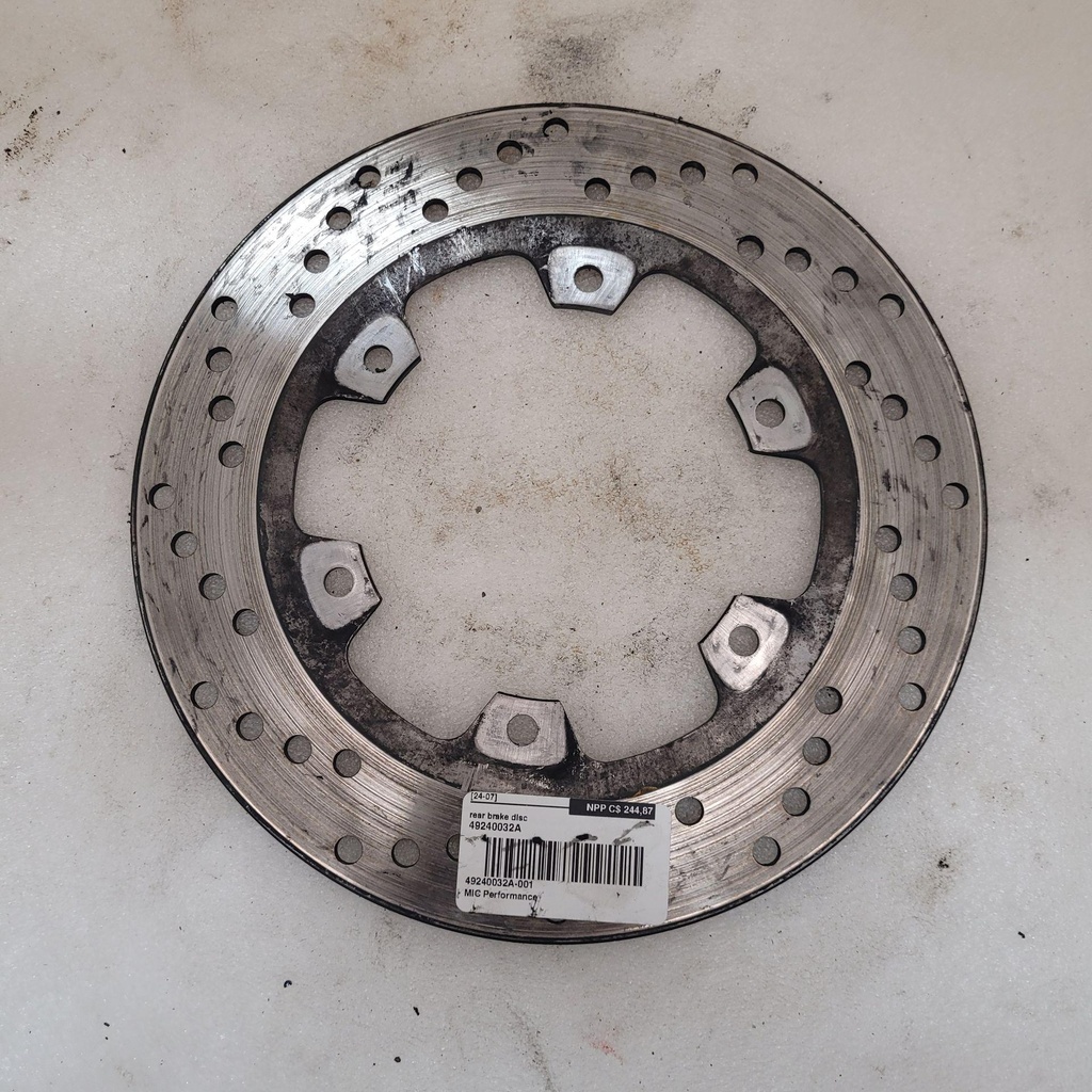 rear brake disc