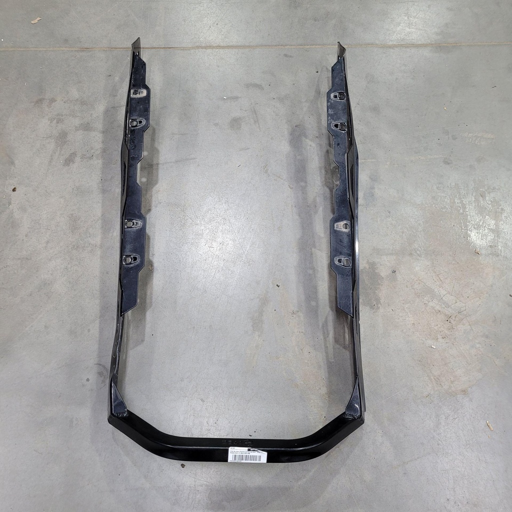 ITEK Bumper Powdercoat Series Rear - Steel - Fits Ski-doo Part# PA02-