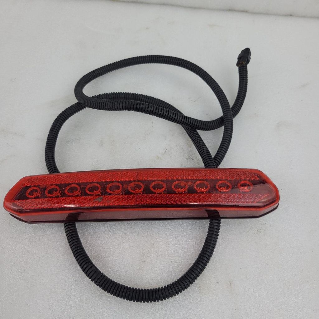 taillight, led - 1.5" x 9.5" (55" lead) - red