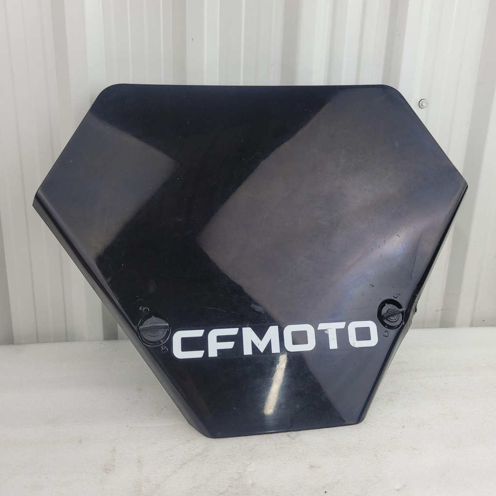 front service cover, nebula black nebula black