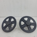 Arctic Cat 4 Wheel Kit - 8.0-inch Black - 2012-2019 ZR XF M