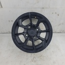 front rim, matte black full matte black@aluminum rim@12''