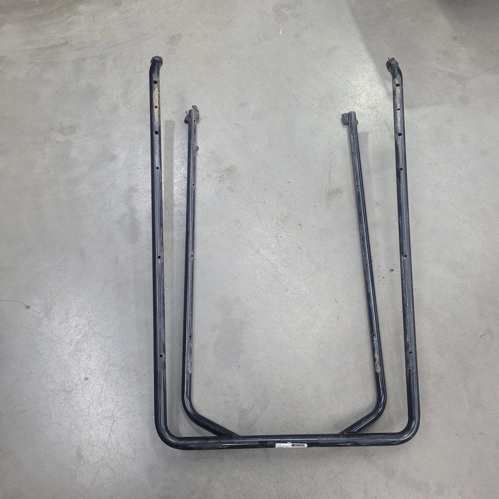 bumper, rear - black