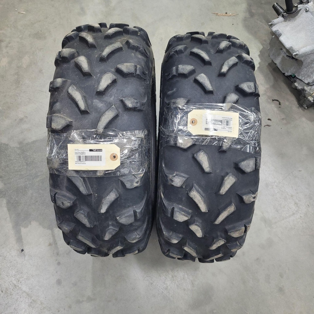 Used Tire 25X8R12