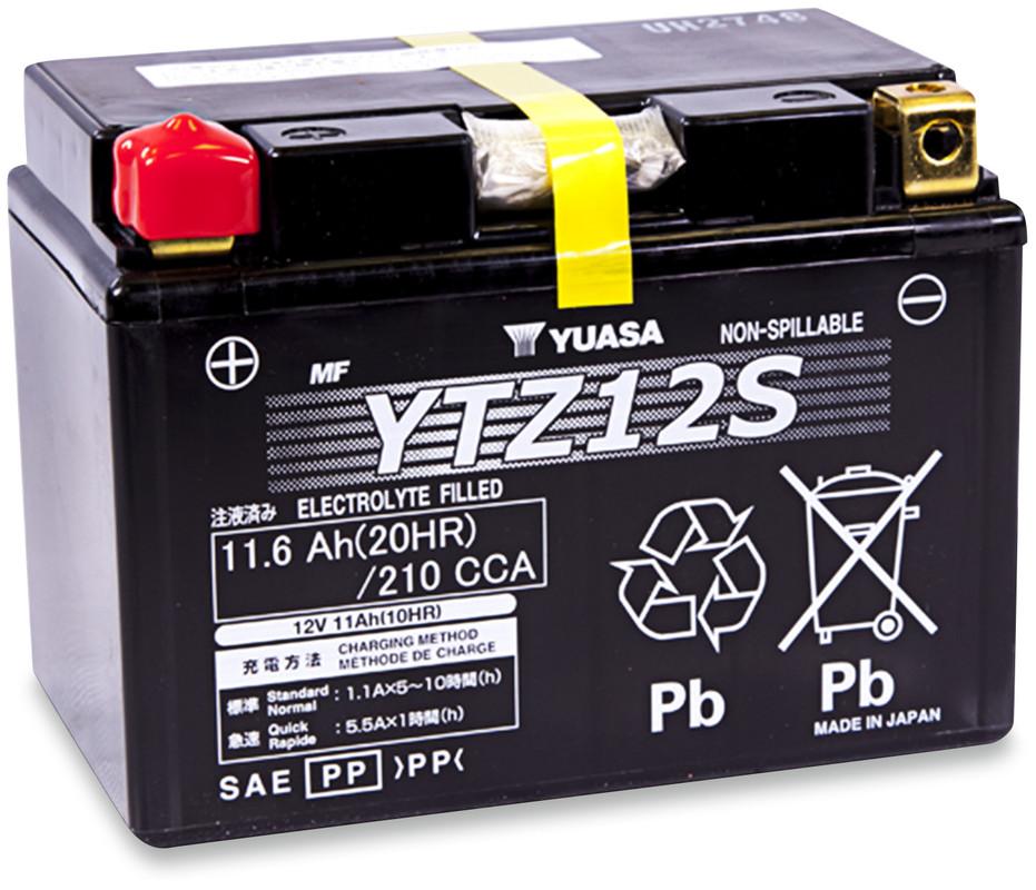 YTZ12S FACT. ACTIVATED MAINTENANCE FREE