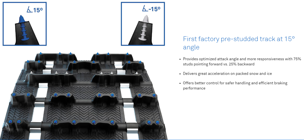 TRACK ICE ARROWHEAD 130 15X120-1.3 9436H