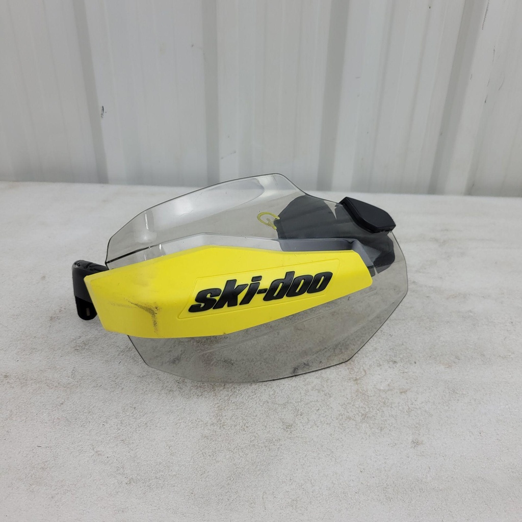 [517305589-001] sunburst yellow, lh cap, ski-doo sunburst yellow handguards