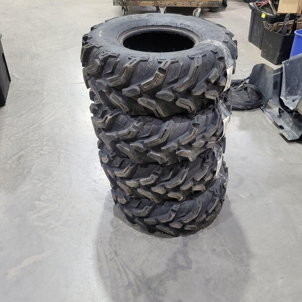 [SET-27X9-12-001] SET 4 TIRES 27x9-12 used
