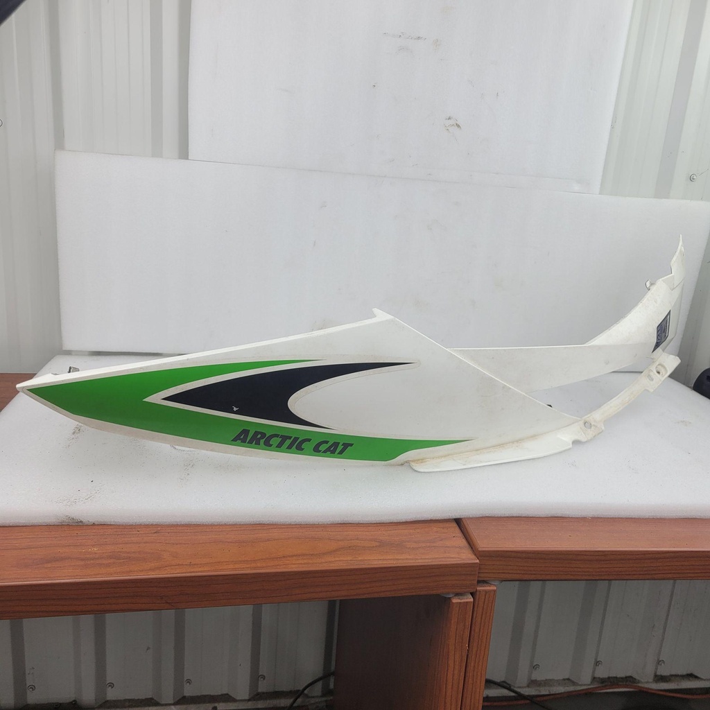 [3718-879-001] hood w/decals - left - white (inc. 2-5)