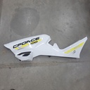 lh side cover, pearl white pearl white