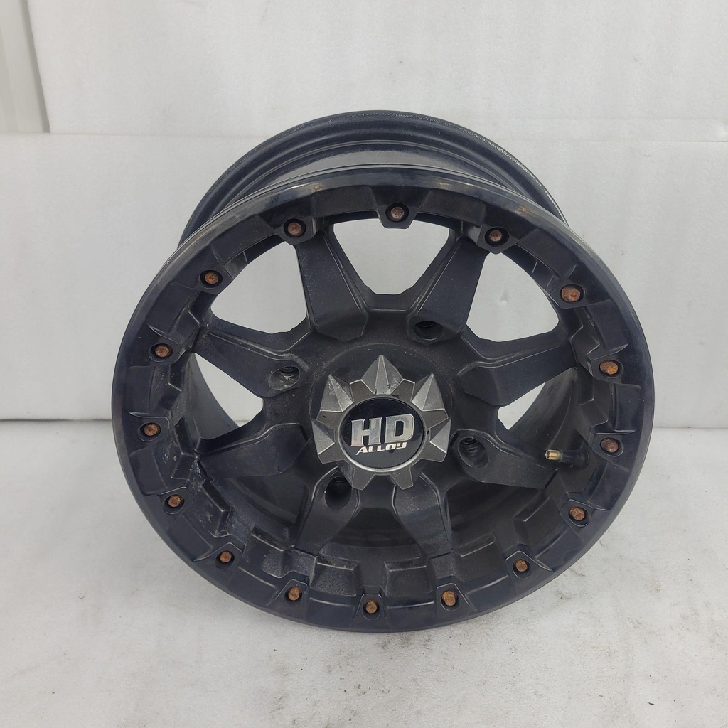 [14HB503-001] HD5 Beadlock Wheel 14x7 - 5+2 Offset - 4/156 - Machined/Gloss Black