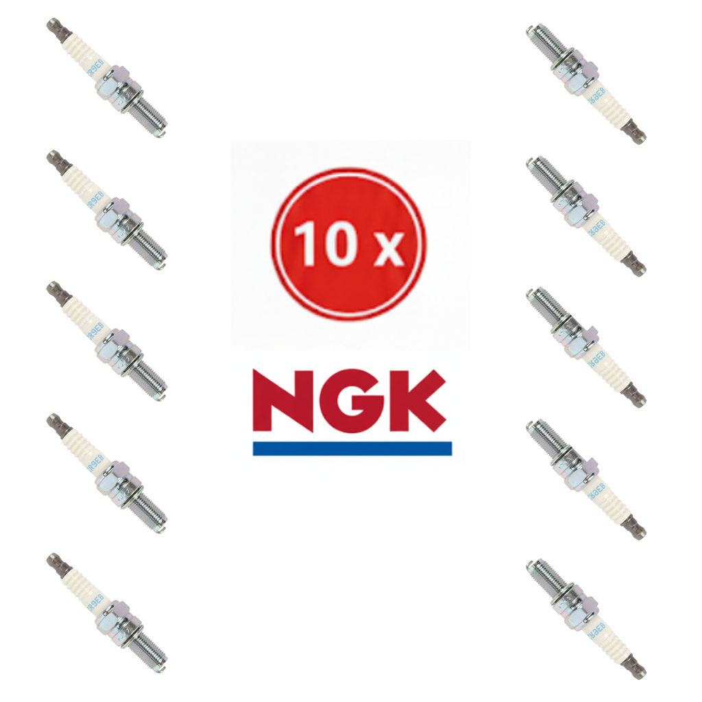 [CR9EB] Lot de 10 Bougies NGK CR9EB - Spécification Origine Sea-Doo & Ski-Doo (Moteur Rotax 4-TEC)