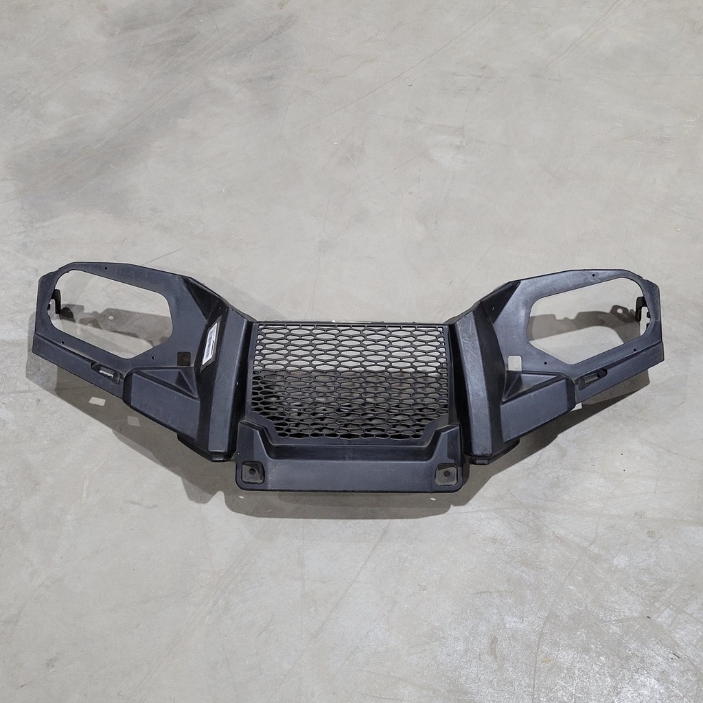 front bumper, gloss black