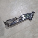 black, rh swing arm