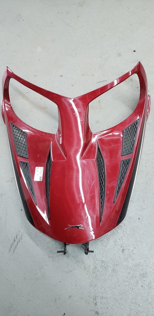 [7800-955-001] Hood w/o Decals - Crimson - 7800-955 - ARCTIC-CAT