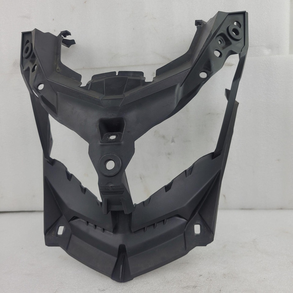 deep black, headlamp fairing