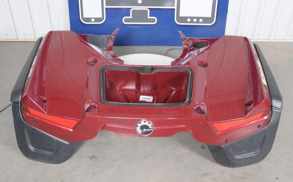 [715000868-001] Rear Fender Kit, Radiant Red Includes 2 to 2r, Radiant Red (715000868-001)