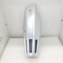 lh outer deco plate,cvt, ultra silver painted ultra silver