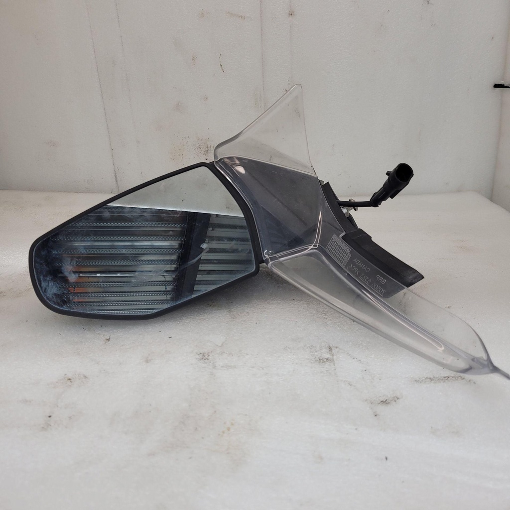 [705006914-001] (new ref. 705005325) black carbon lh mirror cap