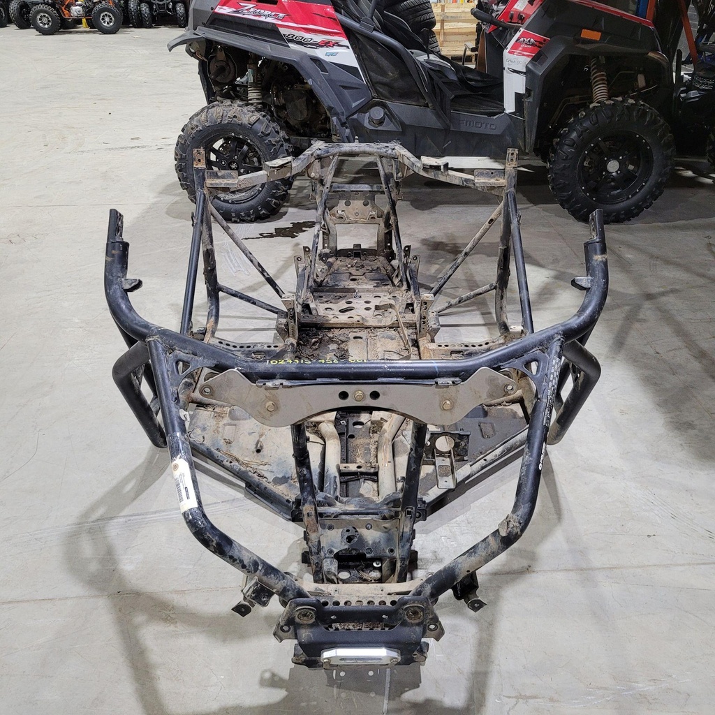 main frame weld, matte black